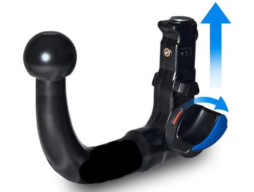 Detachable Swan Neck Towbar